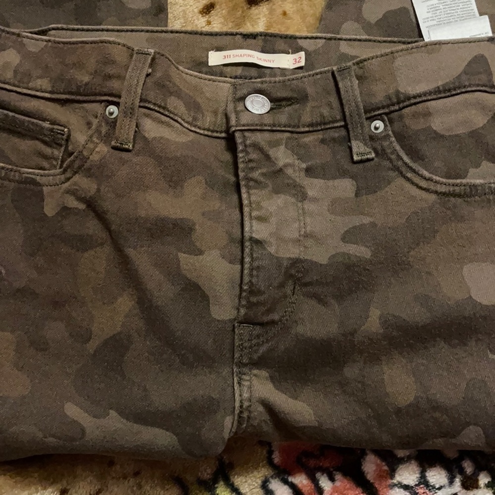 Levi Jeans camo patterns.